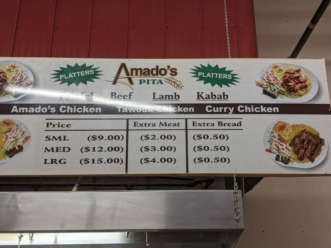 Photo of Amado's Pita East - 628 4 Ave E, Regina, SK S4N 4Z5